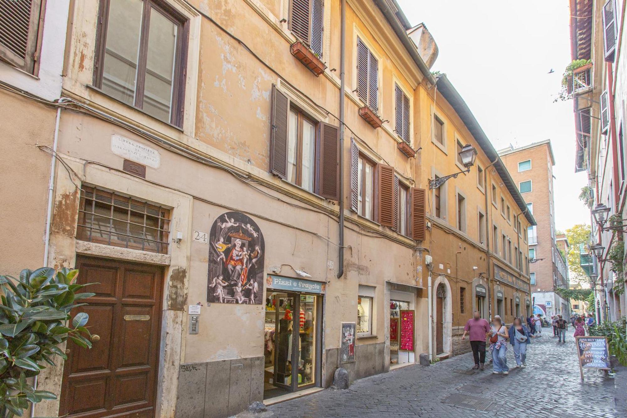 Happy Trastevere In Rom Exteriör bild