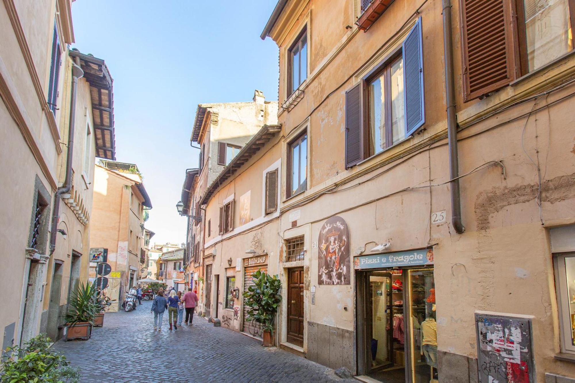 Happy Trastevere In Rom Exteriör bild